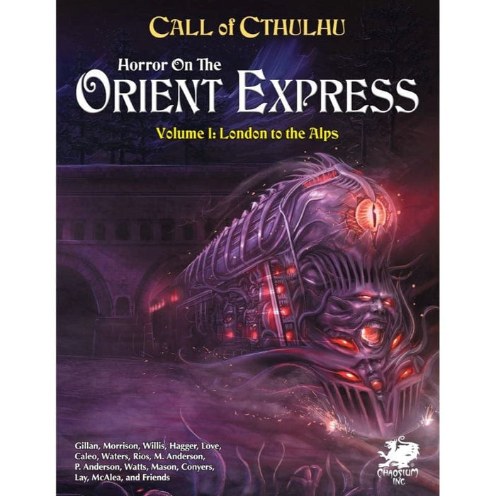 Call of Cthulhu - Horror on the Orient Express (2 volume set & map)
