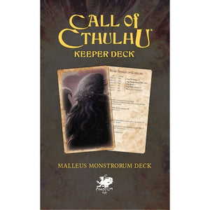 Chaosium Roleplaying Games Call of Cthulhu - Malleus Monstrorum Keeper Deck