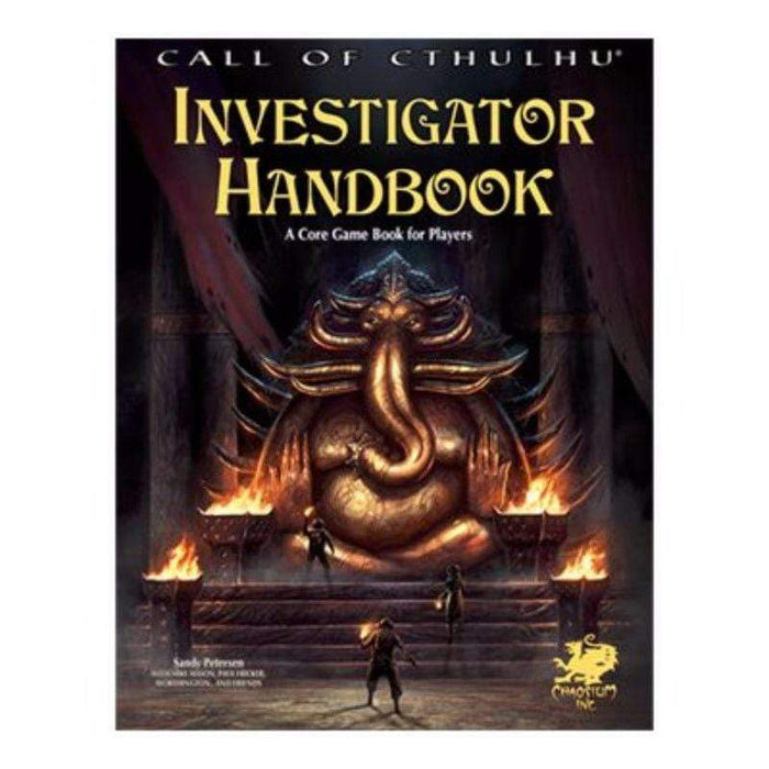 Call of Cthulhu RPG - Investigator Handbook  (Hardcover)