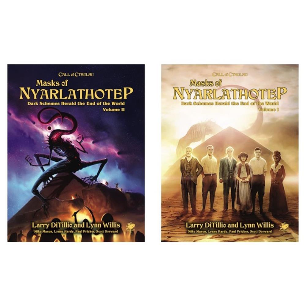 Chaosium Roleplaying Games Call of Cthulhu RPG - Masks of Nyarlathotep Slipcase Set