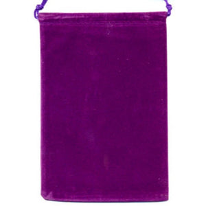 Chessex Dice Chessex Accessory Dice Bag Suedecloth (L) Purple