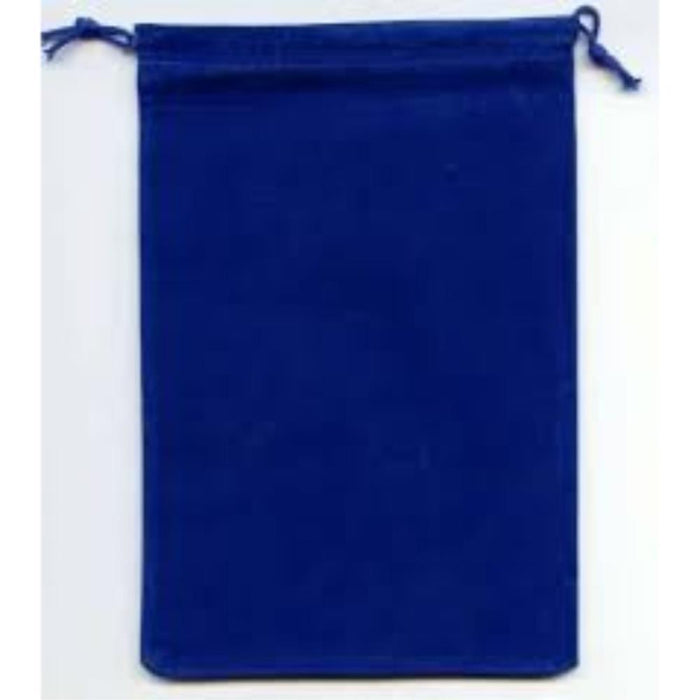 Chessex Accessory Dice Bag Suedecloth (L) Royal Blue