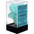 Chessex Dice Chessex Polyhedral Dice - 7D Set - Frosted Teal/White