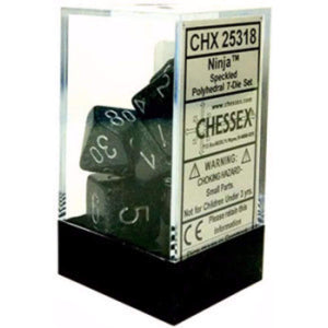 Chessex Dice Chessex Polyhedral Dice - 7D Set - Speckled Ninja