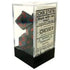 Chessex Dice Chessex Polyhedral Dice - 7D Set - Velvet Black/Red