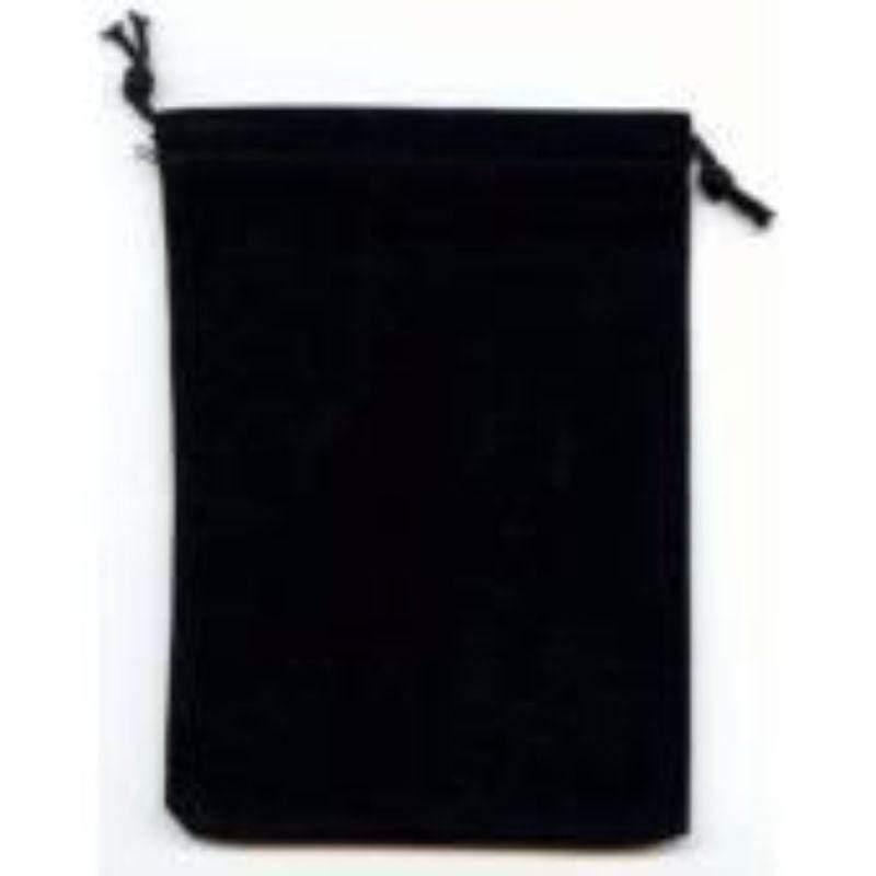 Chessex Dice Dice Bag - Chessex - Suedecloth (S) Black