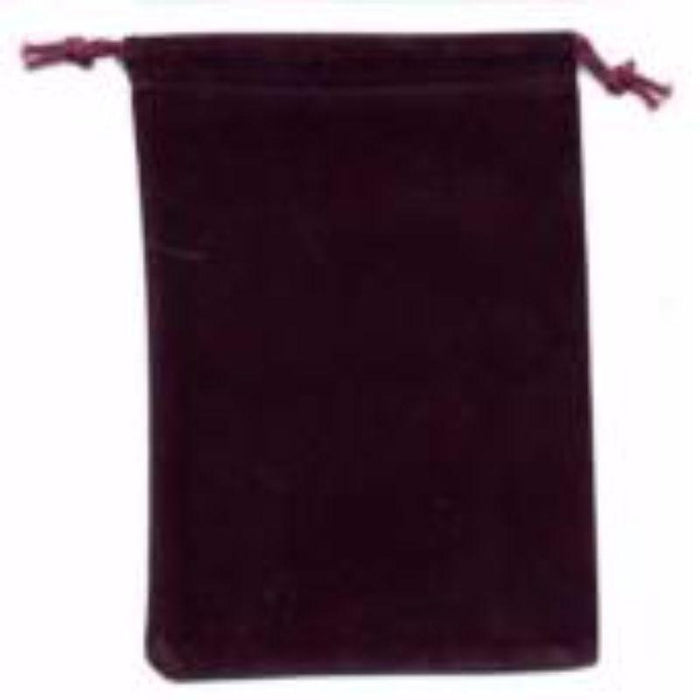 Dice Bag - Chessex - Suedecloth (S) Burgundy