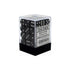 Chessex Dice Dice - Chessex 12mm 36 D6 Opaque Black/White
