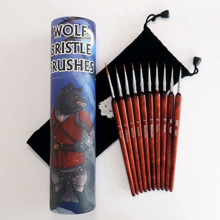 Chronicle Cards - Wolf Bristle Brush Set