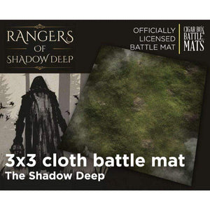 Cigar Box Battle Miniatures Rangers of Shadow Deep - The Shadow Deep 3x3 Cloth Battle Mat