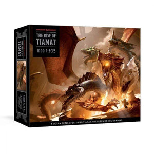 Clarkson Potter Jigsaws Dungeons and Dragons - The Rise of Tiamat Dragon Puzzle (1000pc)