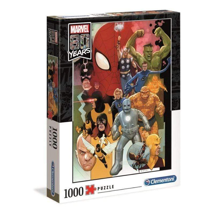 Marvel 80th Anniversary Impossible Puzzle (1000pc) Clementoni