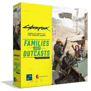 Cool Mini or Not Board & Card Games Cyberpunk 2077 - Families and Outcasts Expansion (Q3 2023 release)