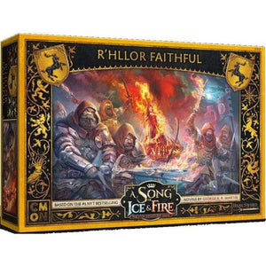 Cool Mini or Not Miniatures A Song of Ice and Fire Miniatures Game - Baratheon R’hllor Faithful