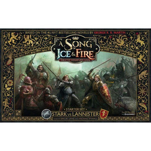 Cool Mini or Not Miniatures A Song of Ice and Fire Miniatures Game - Stark vs Lannister Starter Set