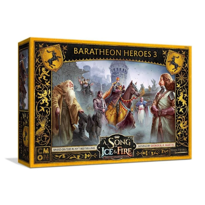 A Song Of Ice And Fire Miniatures Games - Baratheon Heroes 3