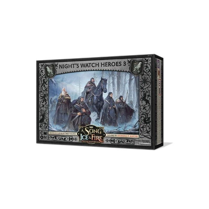 A Song Of Ice And Fire Miniatures Games - Nights Watch Heroes Box 3