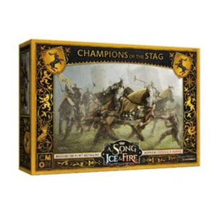 Cool Mini or Not Miniatures A Song of Ice and Fire - Tabletop Miniatures Game Baratheon Champions of the Stag