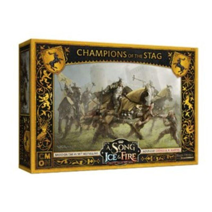 A Song of Ice and Fire - Tabletop Miniatures Game - Baratheon Champions of the Stag