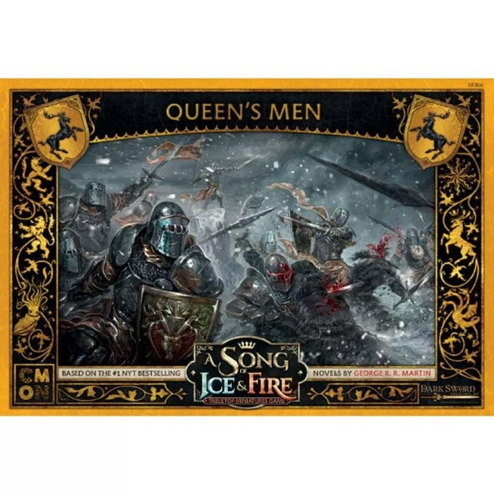 A Song of Ice and Fire - Tabletop Miniatures Game - Baratheon Queens Men