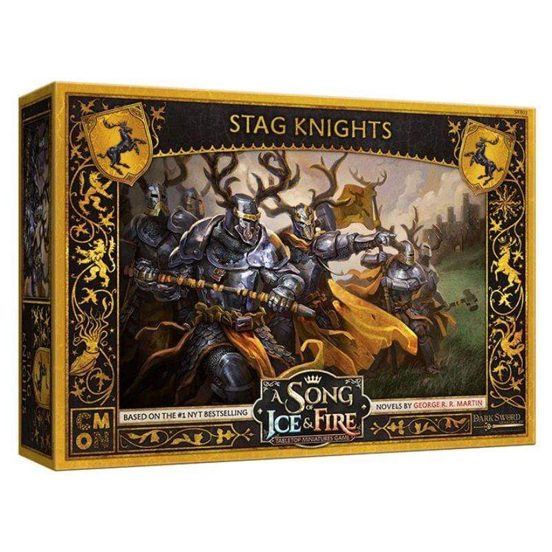 Cool Mini or Not Miniatures A Song of Ice and Fire - Tabletop Miniatures Game Baratheon Stag Knights