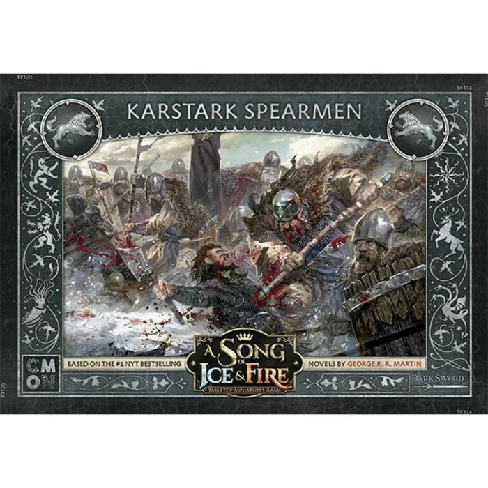 A Song of Ice and Fire - Tabletop Miniatures Game House Karstark Spearmen