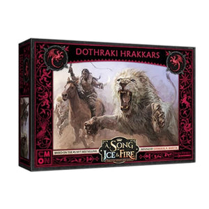 Cool Mini or Not Miniatures A Song of Ice and Fire - Tabletop Miniatures Game Targaryen Dothraki Hrakkers