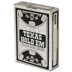 Copag Playing Cards Playing Cards - Copag Texas Hold Em Peek Index (Black)