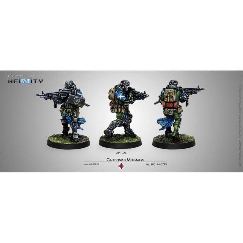 Corvus Belli Miniatures Infinity - Ariadna - Caledonian Mormaers (AP HMG) (Blister)