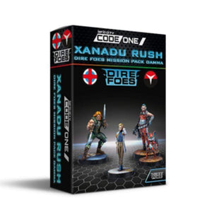 Corvus Belli Miniatures Infinity Code One - Dire Foes Mission Pack - Xanadu Rush