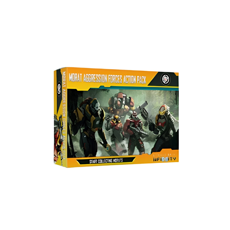 Corvus Belli Miniatures Infinity - Combined Army - Morat Aggression Forces Action Pack