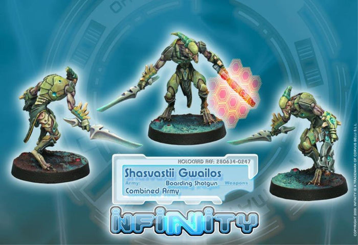 Infinity - Combined Army - Shasvastii Gwailos (Boarding Shotgun) (Blister)