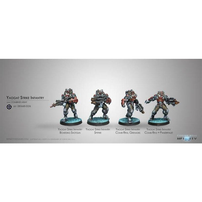 Infinity - Combined Army - Yaogat Strike Infantry (Boxed)