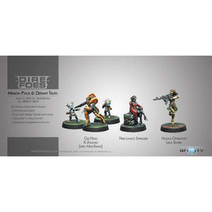 Corvus Belli Miniatures Infinity - Dire Foes Mission Pack 6 - Defiant Truth (Boxed)