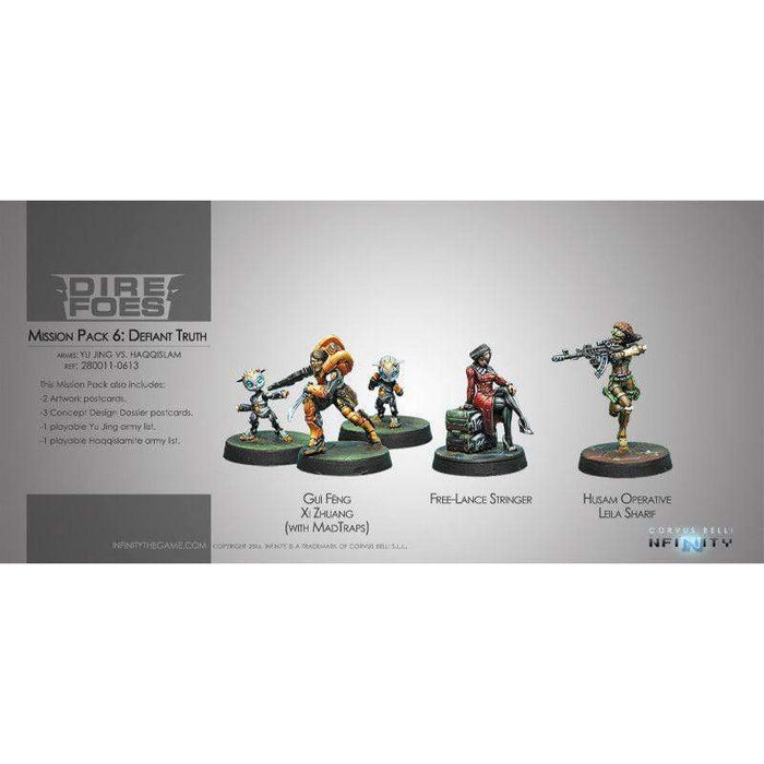 Infinity - Dire Foes Mission Pack 6 - Defiant Truth (Boxed)