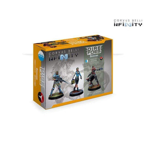Corvus Belli Miniatures Infinity - Dire Foes Mission Pack 9 - Datacash  (Boxed)