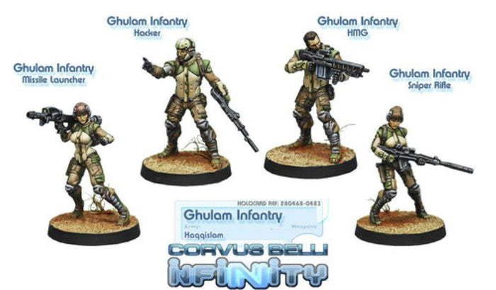 Infinity - Haqqislam - Ghulam Infantry (Boxed)