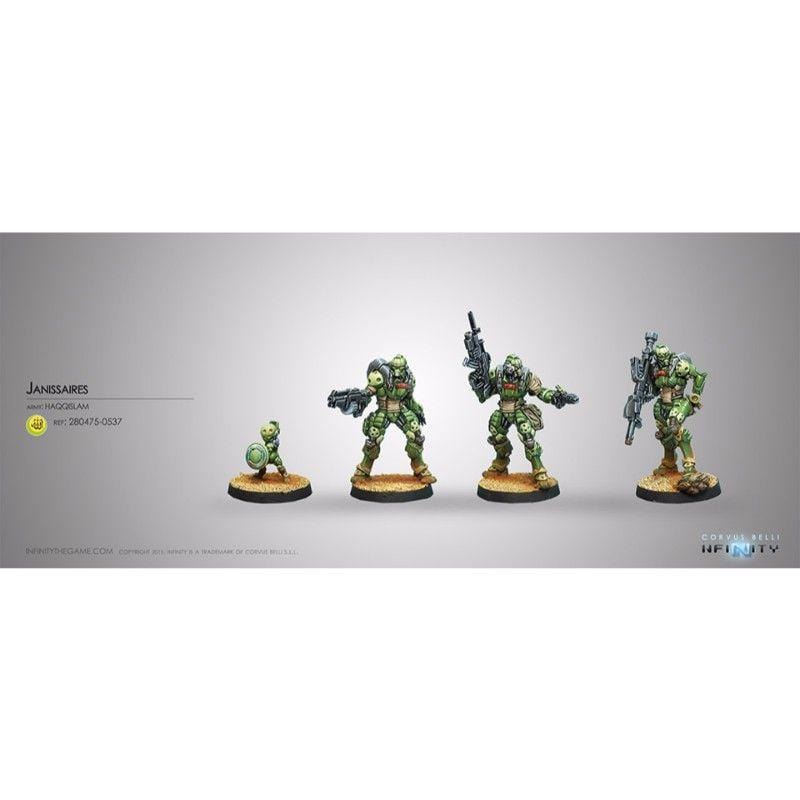 Corvus Belli Miniatures Infinity - Haqqislam - Janissaries (Boxed)