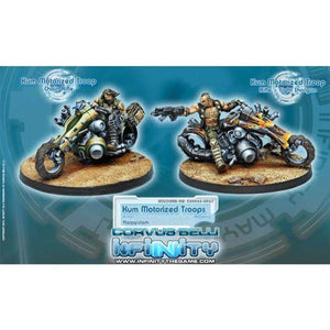 Corvus Belli Miniatures Infinity - Haqqislam - Kum Motorized Troops (Boxed)