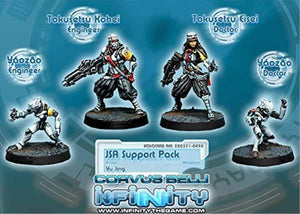 Corvus Belli Miniatures Infinity - NA2 - JSA Support Pack (Boxed)
