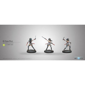 Corvus Belli Miniatures Infinity - NA2 - O-Yoroi Pilot (Blister)
