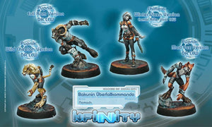 Corvus Belli Miniatures Infinity - Nomads - Bakunin Uberfallkommando (Boxed)