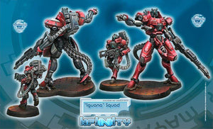 Corvus Belli Miniatures Infinity - Nomads - Iguana Squadron (Boxed)