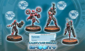 Corvus Belli Miniatures Infinity - Nomads - Tomcats Emergency and Rescue Special Team (Boxed)