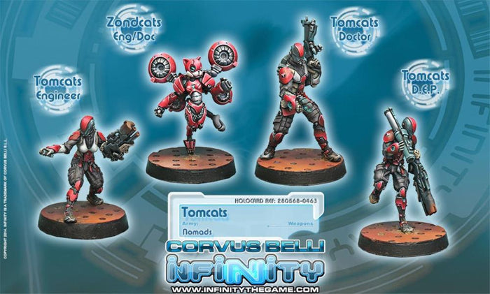 Infinity - Nomads - Tomcats Emergency and Rescue Special Team (Boxed)