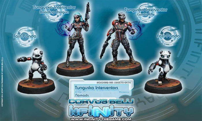 Infinity - Nomads - Tunguska Interventors (Boxed)