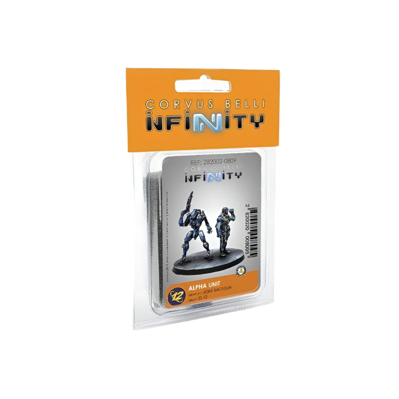 Corvus Belli Miniatures Infinity - O-12 - Alpha Unit (Light Shotgun) (Blister)