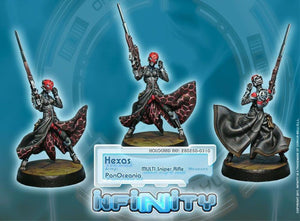 Corvus Belli Miniatures Infinity - PanOceania - Hexas (Multi Sniper) (Blister)
