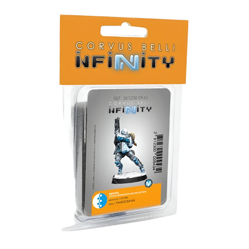 Corvus Belli Miniatures Infinity - PanOceania - Nokken, Special Intervention and Recon Team (Spitfire)