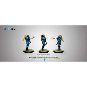 Corvus Belli Miniatures Infinity - PanOceania - Zulu-Cobra, Special Recon and Intervention Team (Hacker) (Blister)